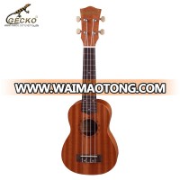 Gecko UK21S China factory supply good 21 inch Sapele Ukulele