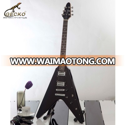 Gecko factory supply 2018 hot sale GE-427 unique design electrical guitar wholesale