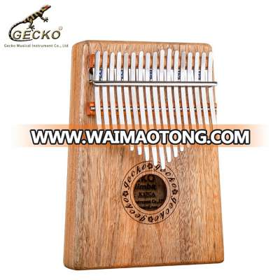 Gecko K17CA 17 kyes Africa Kalimba Thumb Piano  Camphorwood Kalimba Mbira Kalimba Sanza